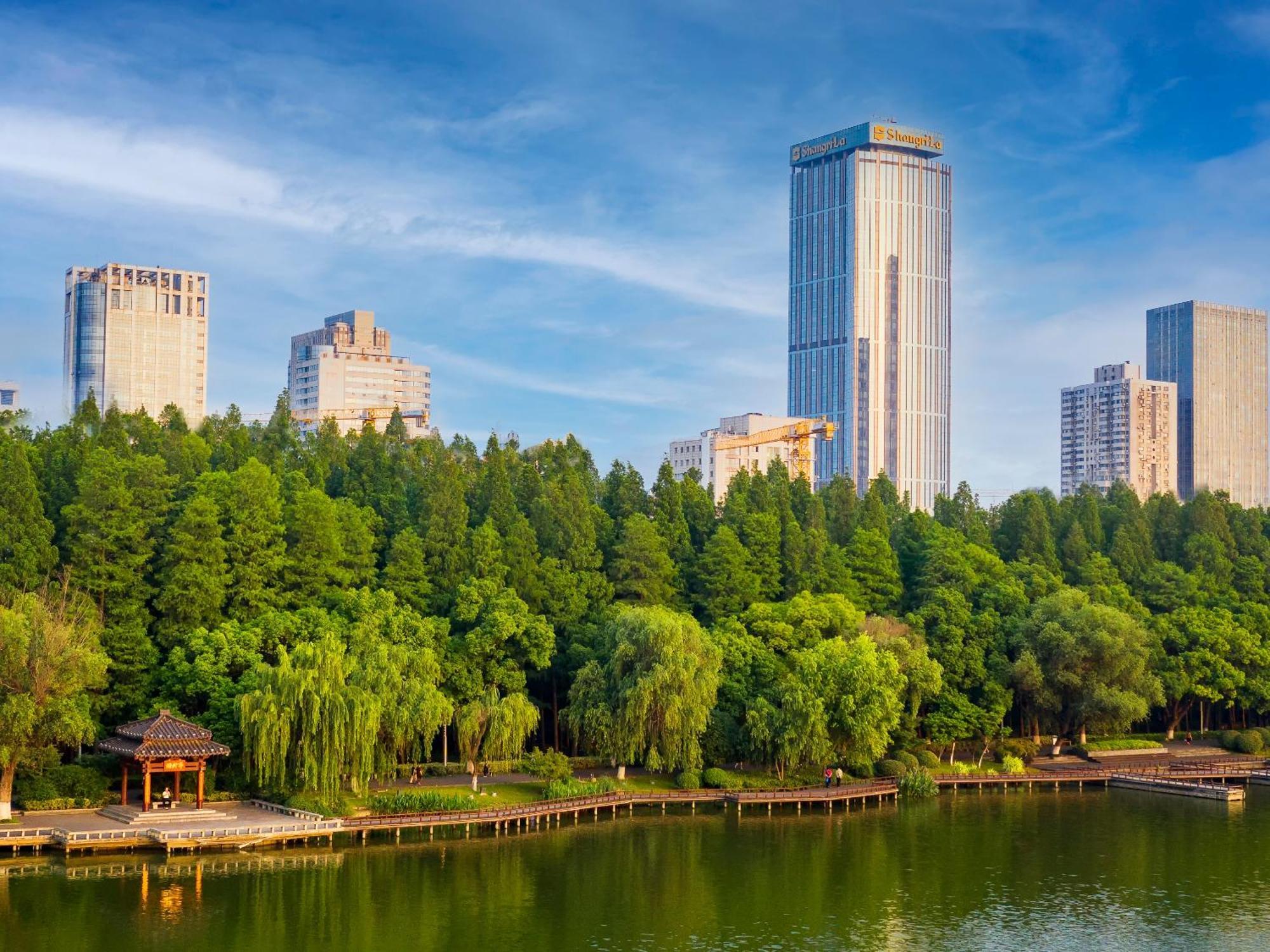 Hotel Shangri-La Nanjing Nanking Exterior foto